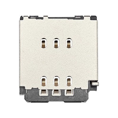 Clappio, Nano-SIM-Kartenleser iPhone 16 Pro kompatibel, Grau