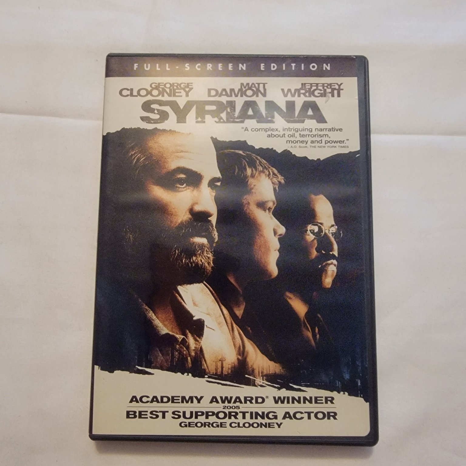 Syriana DVD 2005 Full-Screen Edition George Clooney Matt Damon