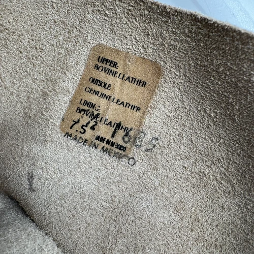 Bed Stu Bristol Knee High Riding Boots Tan Distressed Leather Women’s Size 7.5 - Picture 11 of 12