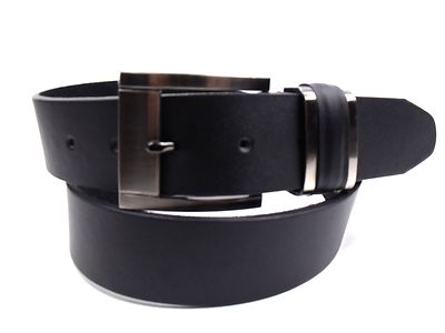 HOLIDAY LEATHER BELT レザーベルト BLACK×SILVER HOLIDAY「HOLIDAY LEATHER BELT」black×silver. | go
