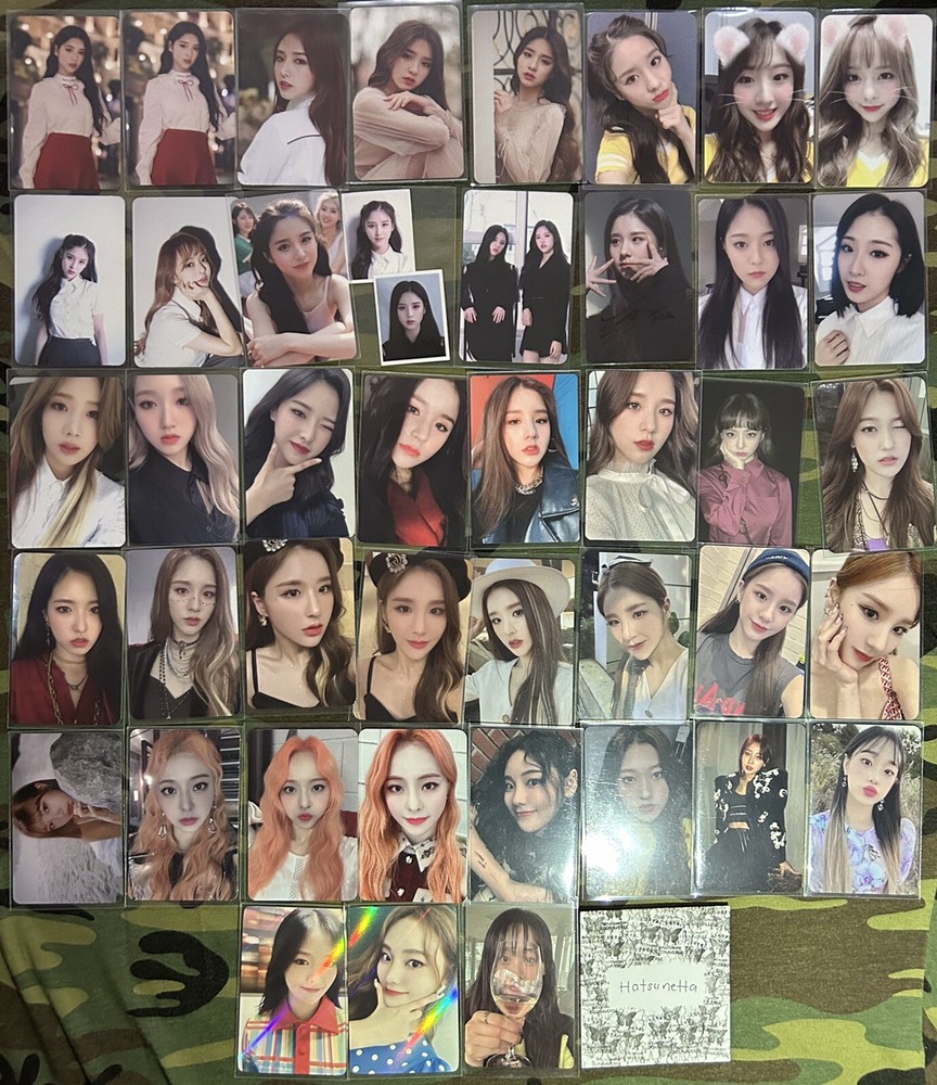 LOONA Photocard Set (includes RARE/SIGNED/LIMITED/BROADCAST PCs)