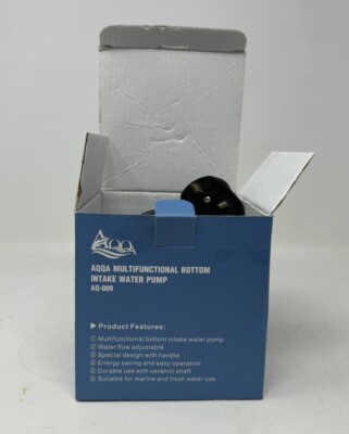 AQQA MULTIFUNKTIONALE WASSERPUMPE MIT BODENANSAUGUNG AQ-009
