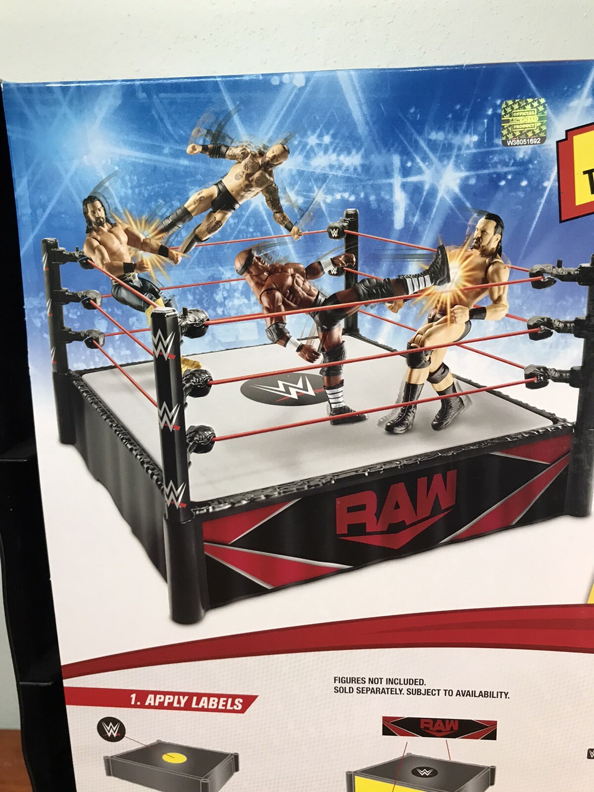 wwe monday night raw ring