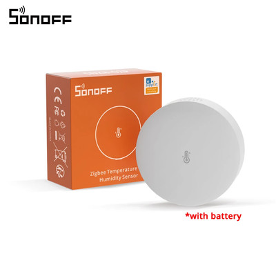 SNZB-02P Zigbee Temperature and Humidity Sensor Smart Home Thermometer Detector 