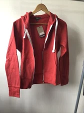 CAMPUS LADIES L SIZE ZIP JACKET RED £11