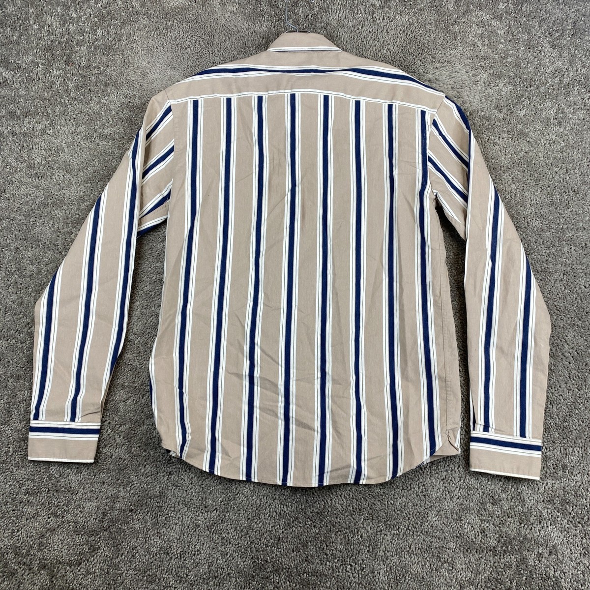 ZARA Relaxed Fit Button Up Shirt Men's 5 Long Sleeve Multi