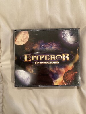 EMPEROR BATTLE FOR DUNE Electronic Arts 4 Discs Serial Number PC CD ROM Game RTS