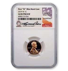 Historic-2019-W-Shield-Penny-NGC-Gem-Proof-Hand-Signed-by-Lyndall-Bass