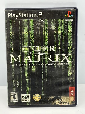 Enter the Matrix (Sony PlayStation 2, PS2, 2003) w/ Manual Included ...