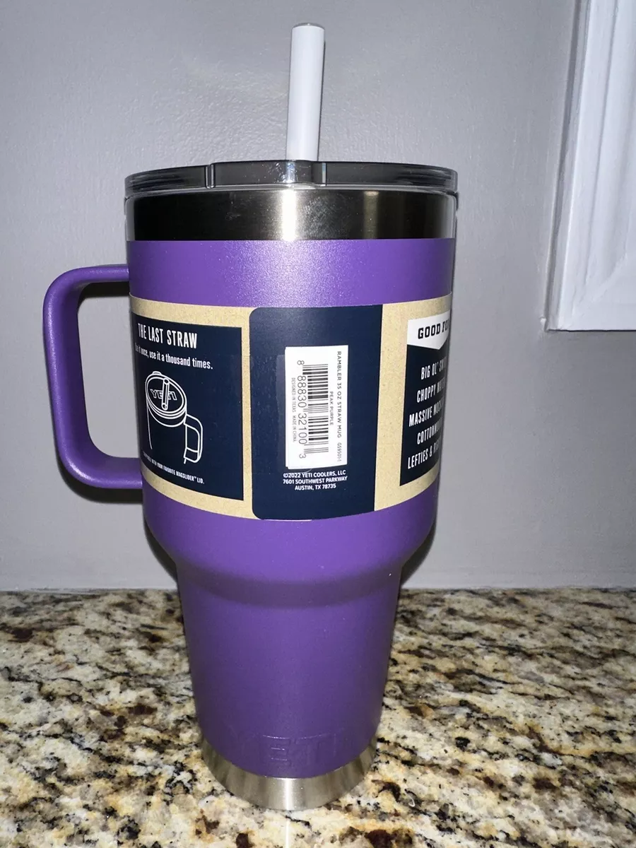 YETI RAMBLER 14OZ MUG PEAK PURPLE