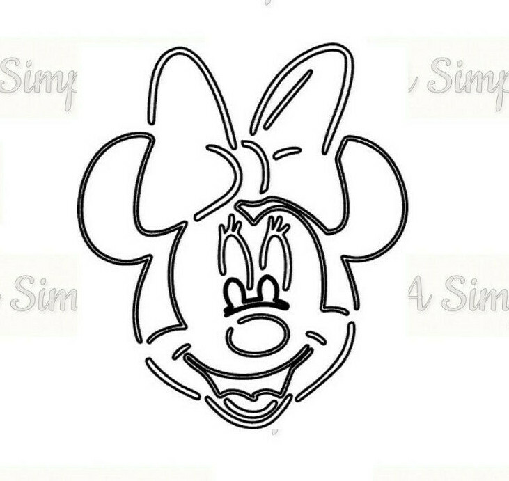 Minnie PYO Paint Your Own Stencil | eBay minnie-pyo-paint-your-own-stencil-ebay