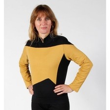 STAR TREK TNG Uniformen - gold -  Baumwolle -unisex -  S