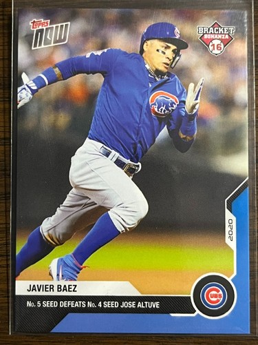 2020 Topps Now BB2-16 Javier Báez