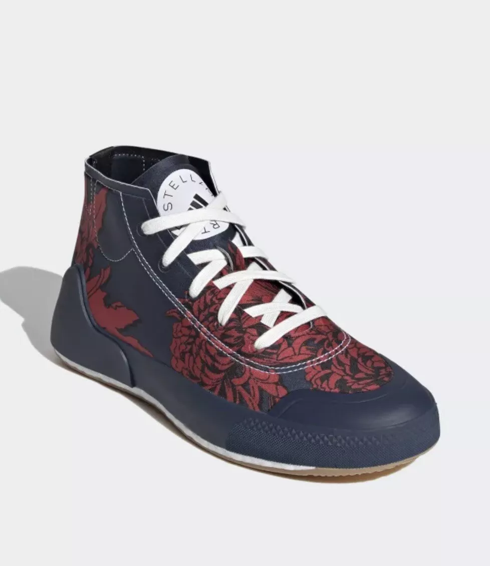 NEW IN BOX ADIDAS BY STELLA MCCARTNEY TREINO MID-CUT PRINT SHOES