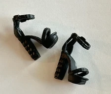 Mattel Barbie Fashionista Black Ankle High Heels Open Toe