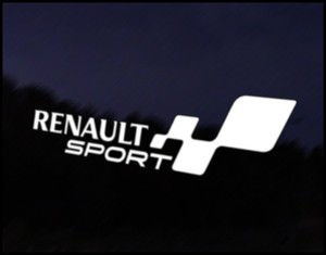 Наклейка elf renault