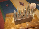 vintage wood working tools, router bits — photo 1