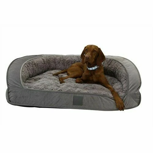 Covered Plush Dog Beds