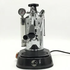 VINTAGE LA PEACOCKS PROFESSIONAL LEVER CAPPUCCINO COFFEE MACHINE Faema Cymbals