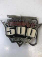 NOS 1999 Indianapolis 500 Enamel Belt Buckle Numbered 212/500 Limited Edition