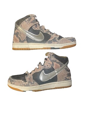スニーカー Nike Dunk High Premium CMFT Snakeskin 2014 AW 14 Nike Dunk High CMFT Snakeskin | eBay