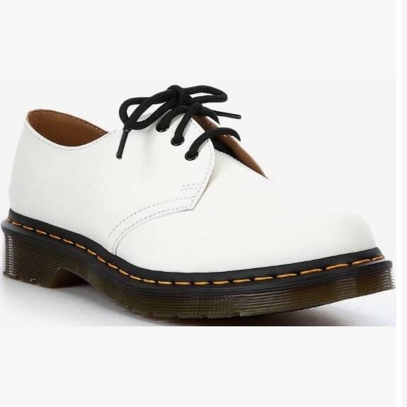 Doc Martens 1461 Smooth Oxford Shoe sz6 NIB Leather 37Eur White | eBay
