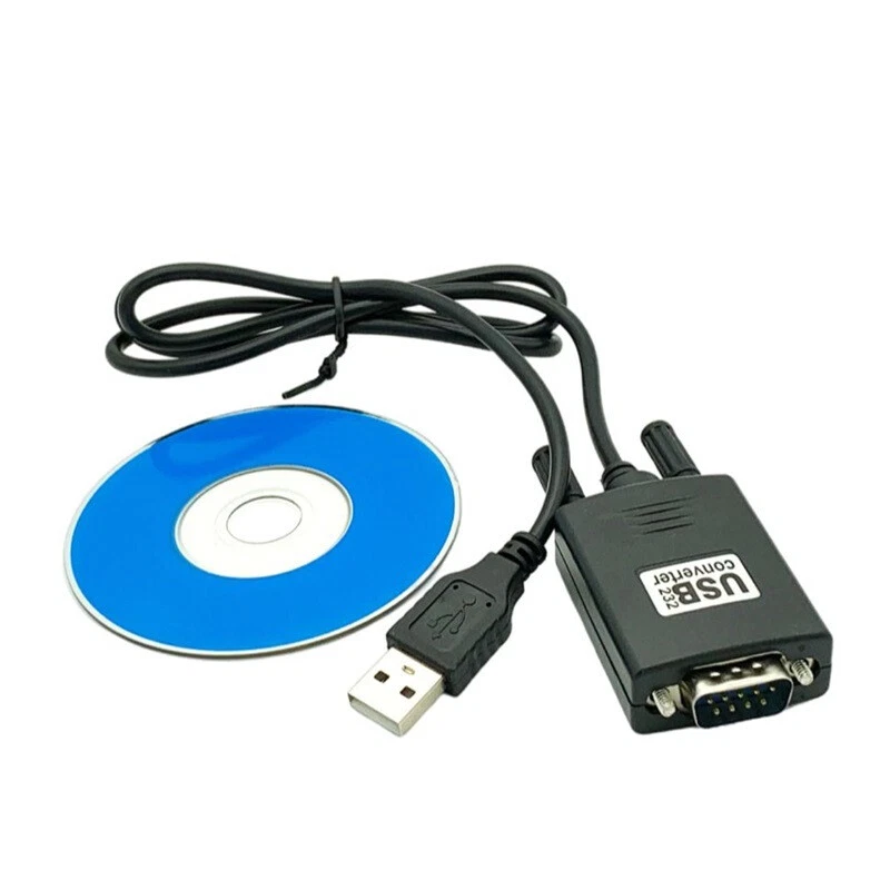 USB 2.0 Male to RS232 Serial DB9 9 Pin Adapter Cable PC - Image 3 of 4