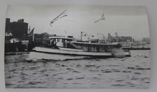 Steamship Steamer LARNIE B. SHAW real photo postcard RPPC