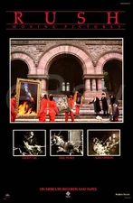 RUSH Band 24 x 36 1981 "Moving Pictues" Custom Commercial Promo Poster Print