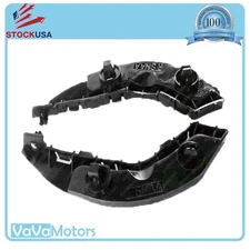 Fits 2006 2011 Honda Civic Sedan Front Bumper Retainer Bracket Support 2pc LH RH
