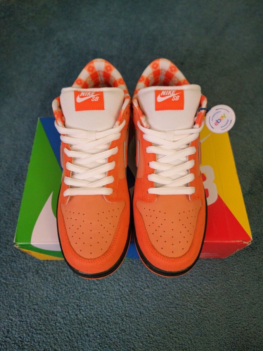 Size 11.5 - Nike Dunk Low SB x Concepts Orange Lobster | eBay