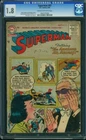 SUPERMAN #97 DC COMICS GOLDEN AGE 1955 CGC 1.8 GRADED!