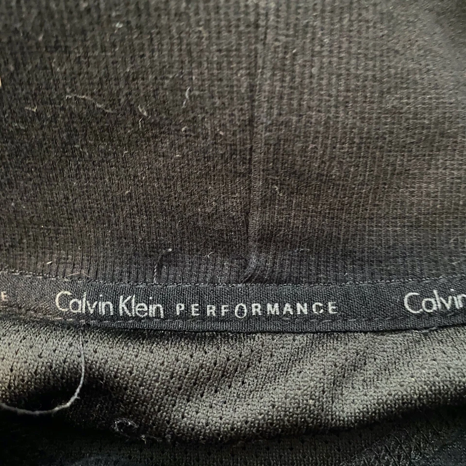 Calvin Klein Womens Sz M Brown & Black Long Sleeve Funnel Neck Sweater EUC - Image 2 of 4