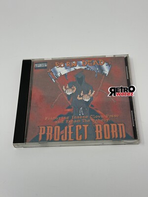 Project Born Born Dead CD 3rd Pressing Insane Clown Posse Esham Gathering ICP