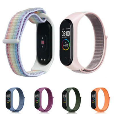 For Mi Band 3/4/5/6 Smart Band Wristwatch Straps Watch Strap Sports Wrist Band 