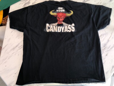 WWE 2017 The Rock Dwayne Johnson Layeth The Smacketh Down Candy Ass sz 3XL