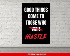 Motivational Home Gym Banner - Custom Weightlifting Decor