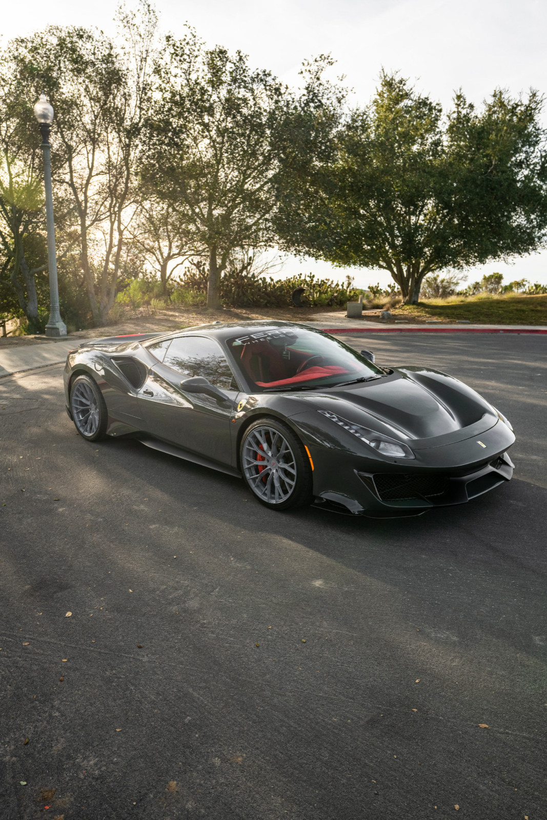 20” FERRADA FR9 STORM GREY WHEELS RIMS FOR FERRARI 488 20X9 AND 20X11