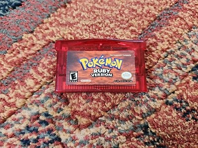 Pokemon Ruby Version Authentic Dry Battery GBA Game Boy Advance SHIPS TODAY!