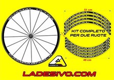 Kit adesivi cerchi bicicletta da corsa campagnolo shamal ultra