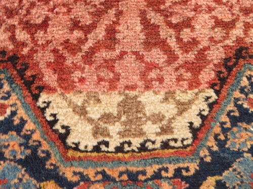 Unusual Captivating Antique Kurdish Narrow Runner. NorthWest Persiia. 306cm X 72 - Picture 8 of 24