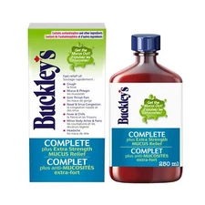 Buckley's Cough Syrup Complete Extra Strength Mucus Relief Cough & Cold & Flu...