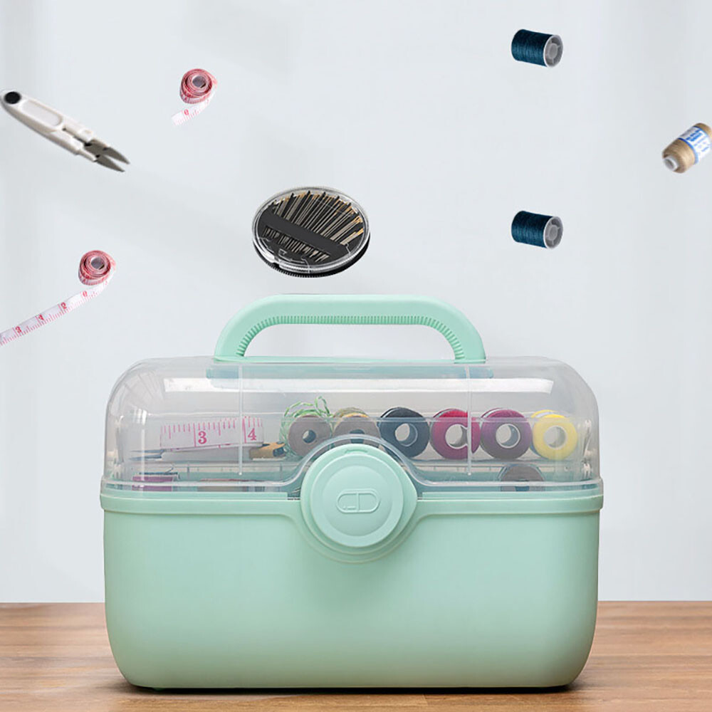 Sewing Kit Box for Adults Beginners Sewing Kits Accessories Home Sewing