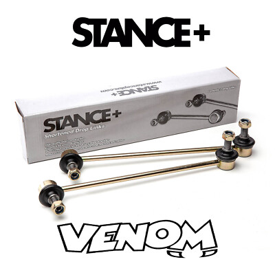 Stance+ Shortened Front Drop Links 300mm M12x1.5 VW Golf Plus Mk 2 2009-2014