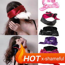 Binding Blindfold Satin Mask Games Set Slaver Restraint Couples Cosplay Mask