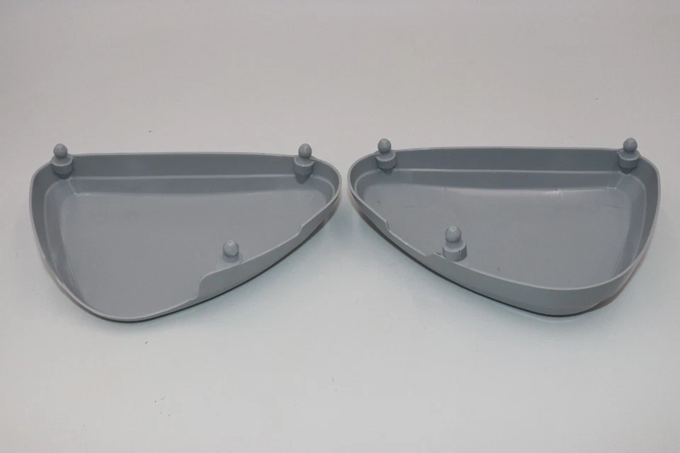 XL70 Frame Side Panels Left & Right Reproduction UNPAINTED New Honda XL70 - Imagem 2 de 4