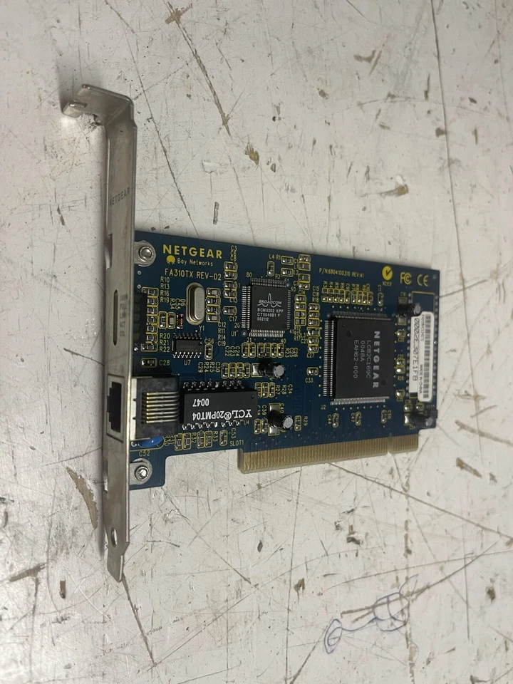 Tarjeta PCI Ethernet NetGear FA310 TX Rev D2 Foto 2 de 4