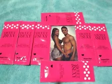 Lot of  7  SWEET & SWEXY SMOOTHING BODY POLISH SAMPLE PACKETS BY SUPRE TAN