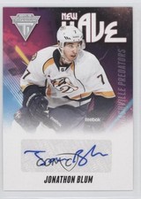2011-12 Panini Titanium New Wave Signatures Jonathon Blum #49 Auto 0a1