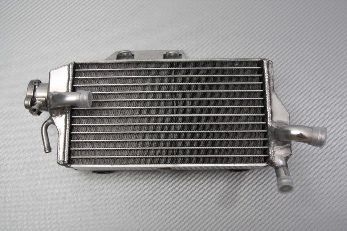 Radiateur alu ultra-renforcé droit pour Honda CR250R finition racing